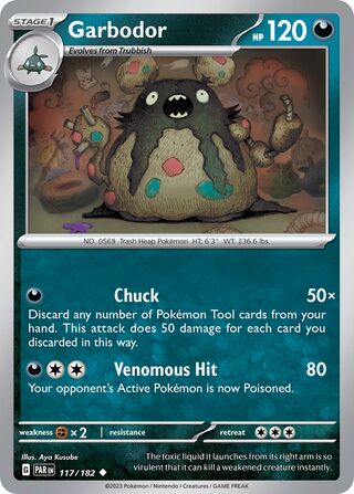 Garbodor - 117/182 - Paradox Rift