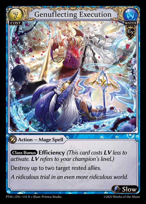 Genuflecting Execution - Phantom Monarchs - R Water