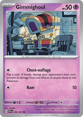 Gimmighoul - 044/091 - Paldean Fates