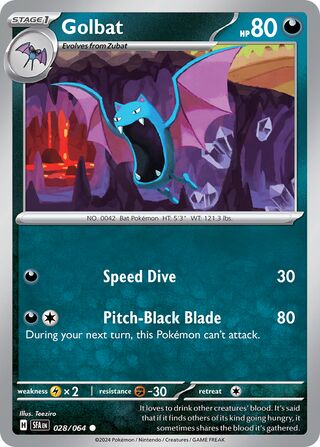 Golbat - 028/064 - Shrouded Fable