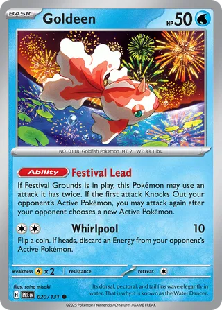 Goldeen - 020/131 - Prismatic Evolutions