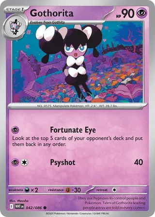 Gothorita - 042/086 - White Flare