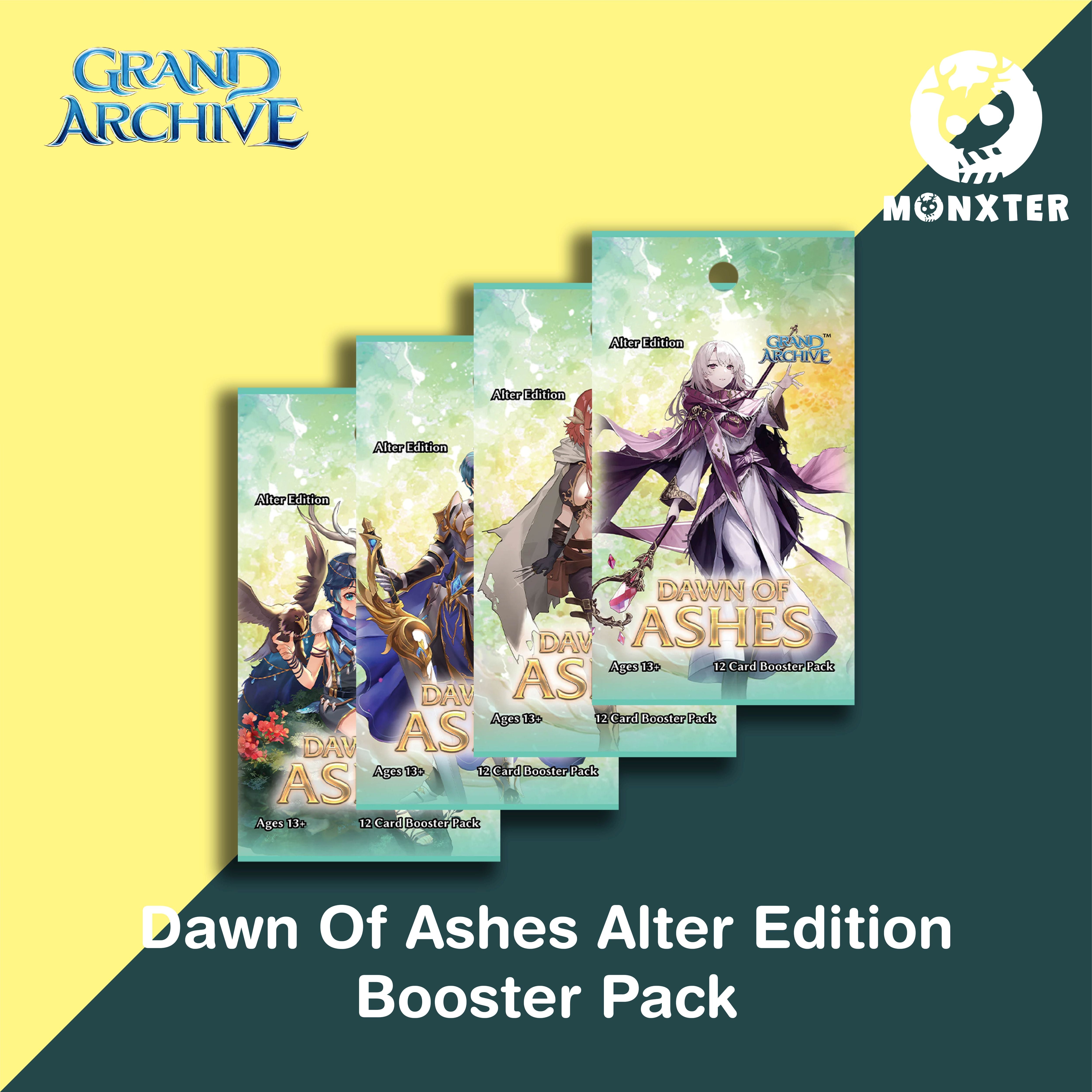 Grand Archive TCG : DOA Dawn of Ashes Booster Pack (Alter Edition