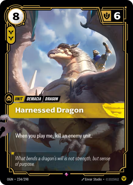 Harnessed Dragon - 234/298 - R Order