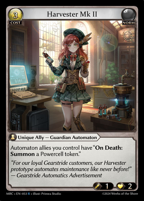 Harvester Mk II - Mercurial Heart - R Norm