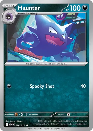 Haunter - 124/217 - Ascended Heroes