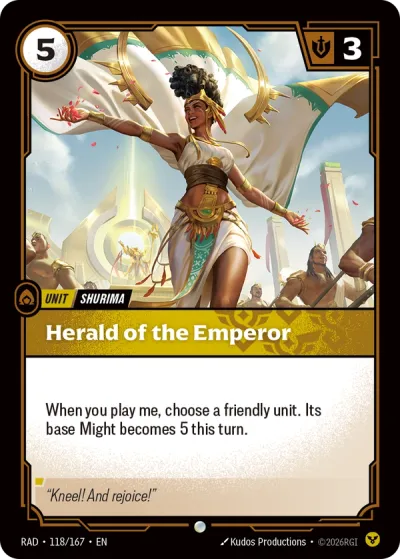 Herald of the Emperor - 118/167 - C Order