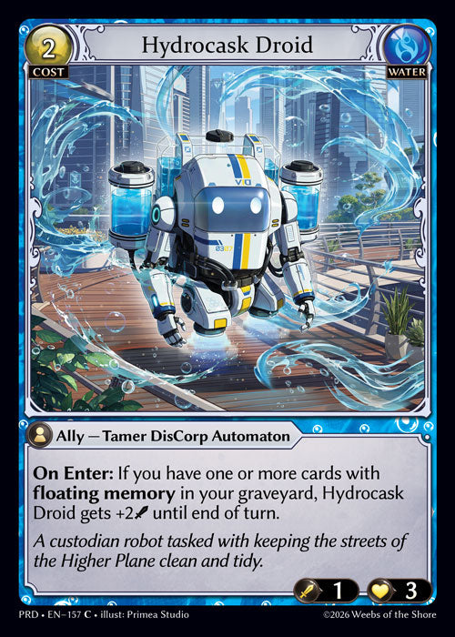 Hydrocask Droid - .asphodel/paradise - C Water