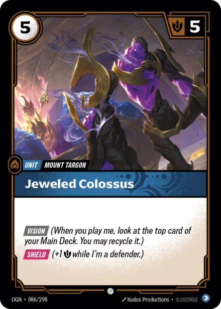 Jeweled Colossus - 086/298 - C Mind