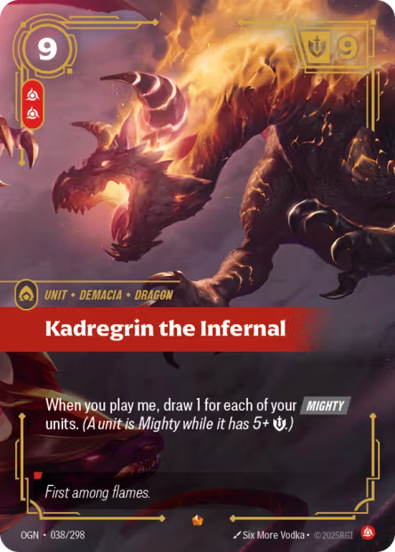 Kadregrin the Infernal - 038/298 - R Fury