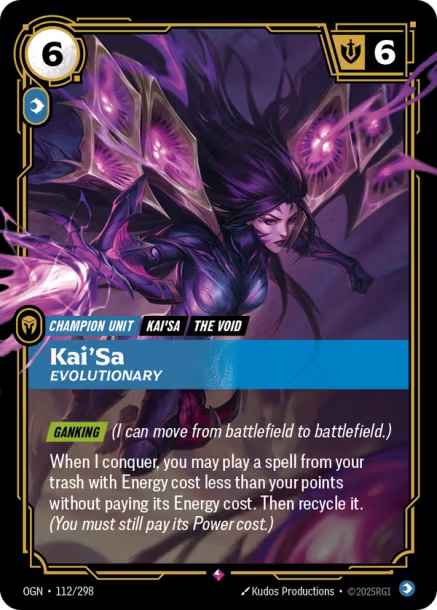 Kai'Sa, Evolutionary - 112/298 - R Mind