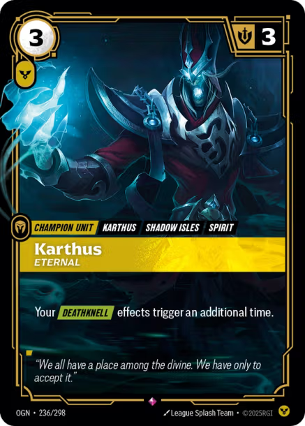 Karthus, Eternal - 236/298 - R Order