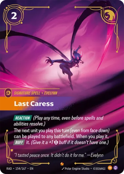 Last Caress - 154/167 - Epic Signature