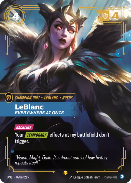 LeBlanc, Everywhere at Once - 090a/219 - Alternate Art