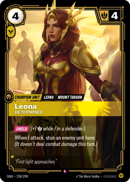 Leona, Determined - 238/298 - R Order
