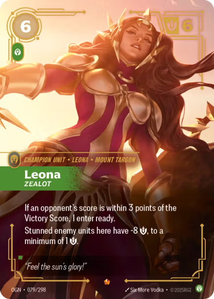 Leona, Zealot - 079/298 - Epic Calm