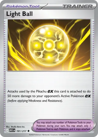 Light Ball - 191/217 - Ascended Heroes