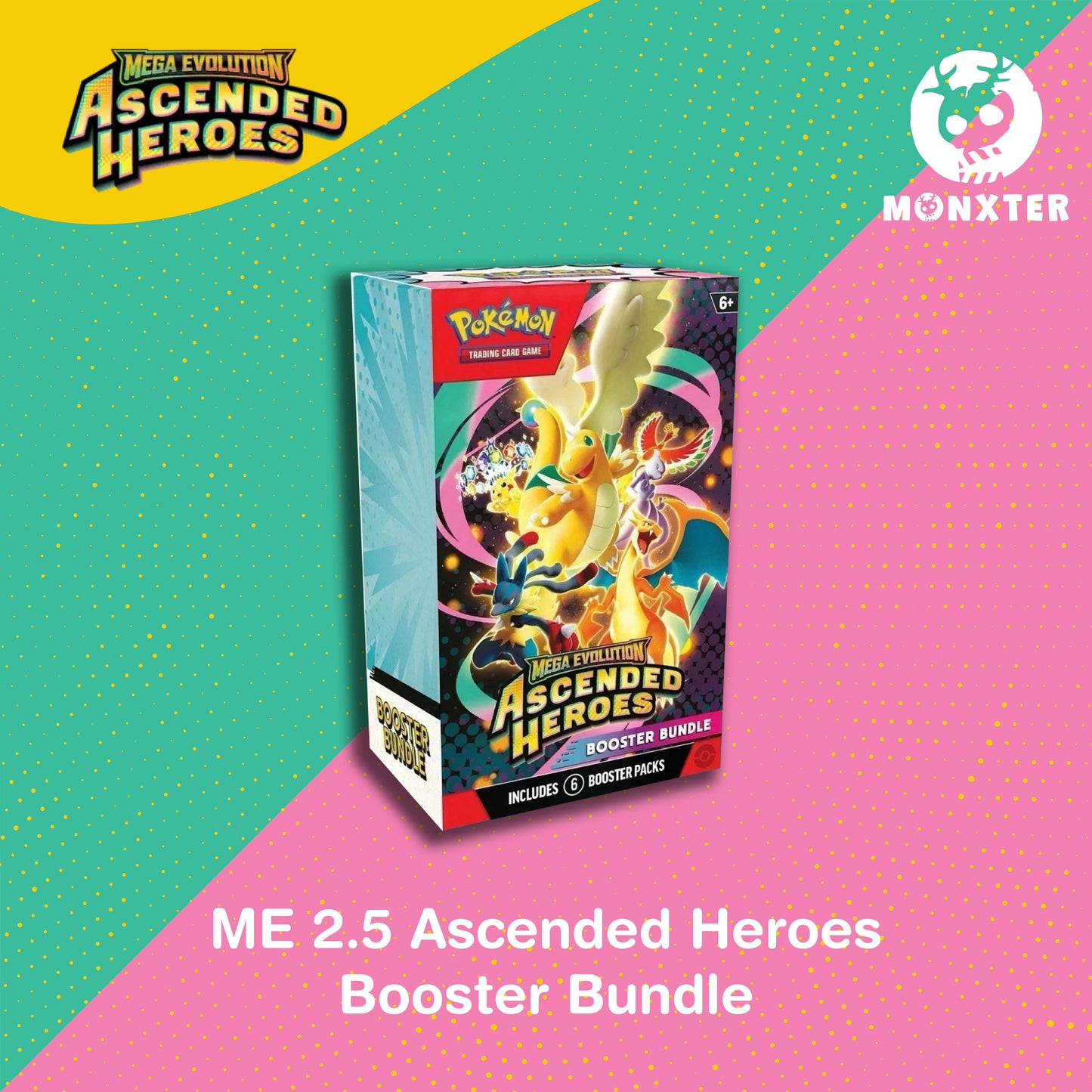 Pokémon TCG - ME2.5 Ascended Heroes Booster Bundle