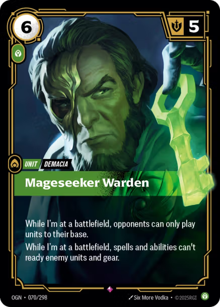 Mageseeker Warden - 070/298 - R Calm