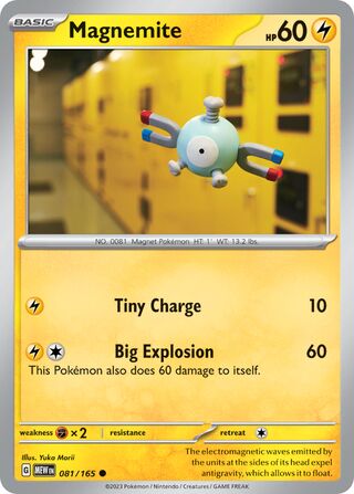 Magnemite - 081/165 - 151