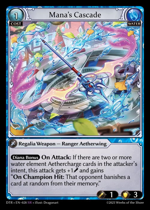 Mana’s Cascade - Distorted Reflections