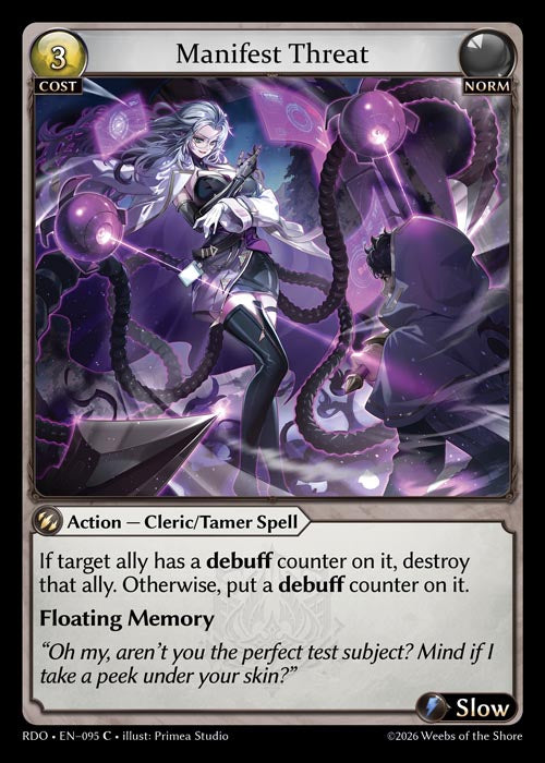 Manifest Threat - Radiant Origins - C Norm