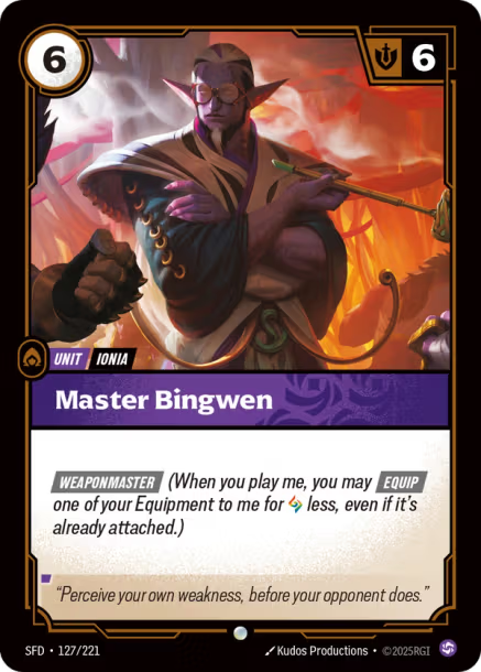 Master Bingwen - 127/221 - C Chaos