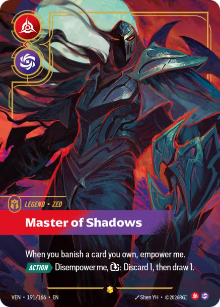 Master of Shadows - 191/166 - Overnumbered