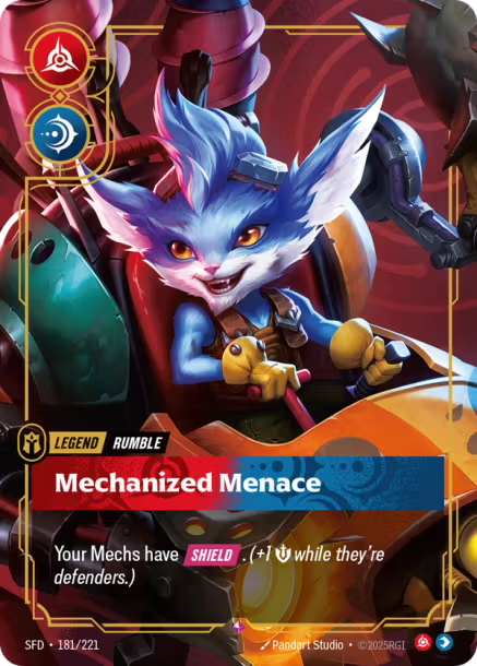 Mechanized Menace - 181/221 - R Fury/Mind