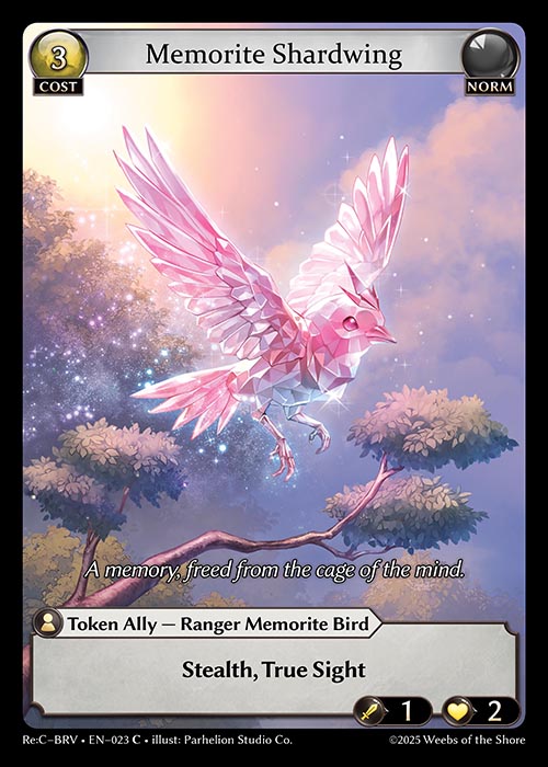 Memorite Shardwing - Merlin Re:Collection Brilliant Vestige - C Norm