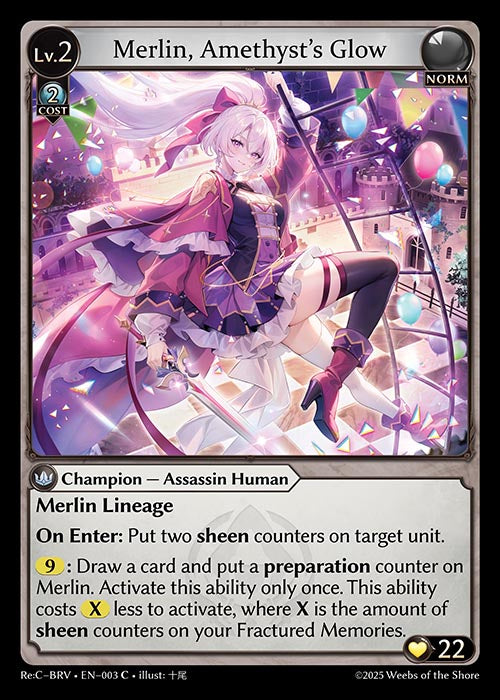Merlin, Amethyst’s Glow - Merlin Re:Collection Brilliant Vestige - C Norm