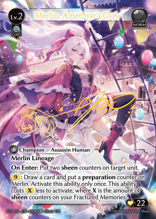 Merlin, Amethyst’s Glow (CSR) - Phantom Monarchs