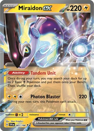 Miraidon ex - 081/198 - Scarlet & Violet