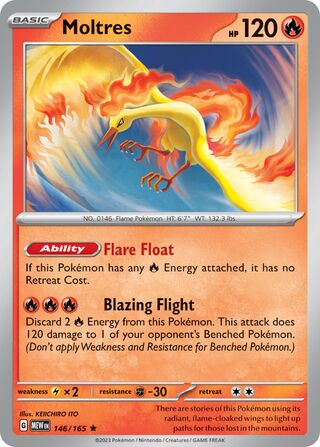 Moltres - 146/165 - 151