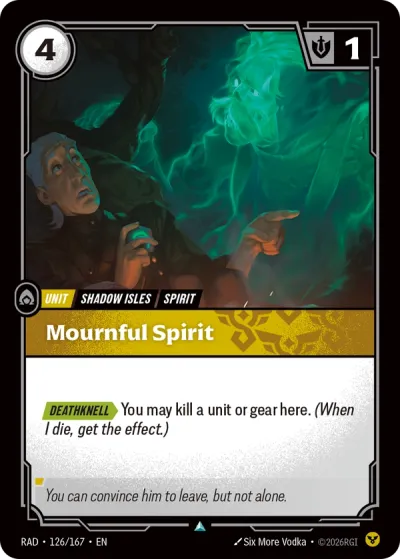 Mournful Spirit - 126/167 - U Order