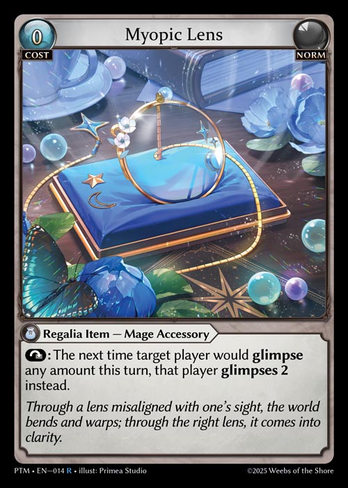 Myopic Lens - Phantom Monarchs