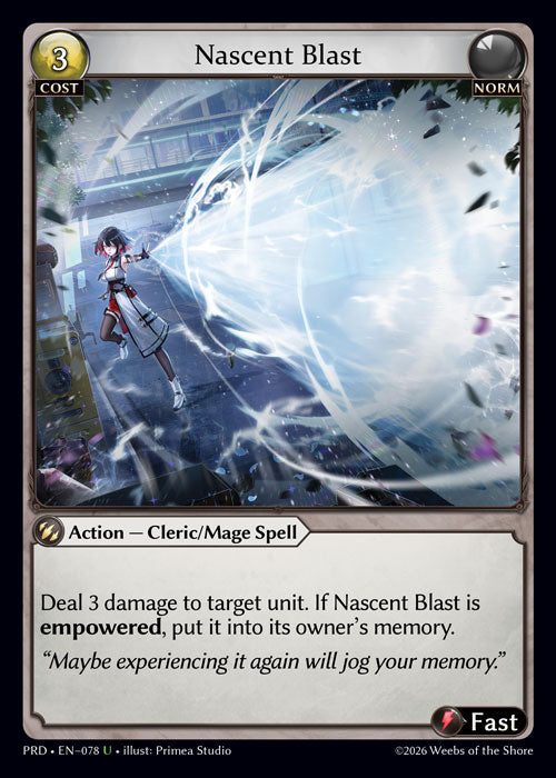 Nascent Blast - .asphodel/paradise - U Norm