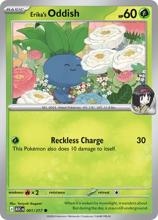 Oddish - 001/217 - Ascended Heroes