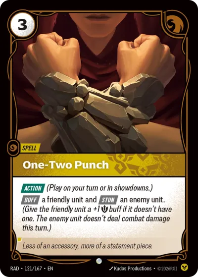 One-Two Punch - 121/167 - C Order
