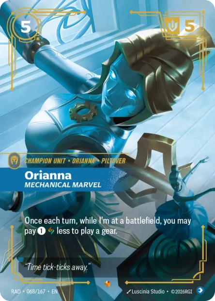 Orianna, Mechanical Marvel - 068/167 - Epic Mind