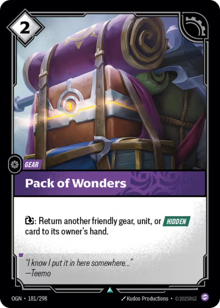 Pack of Wonders - 181/298 - U Chaos