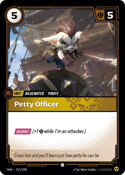 Petty Officer - 215/298 - C Order