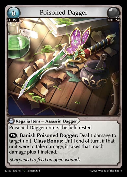 Poisoned Dagger - Distorted Reflections - U Norm – Desk Monxter