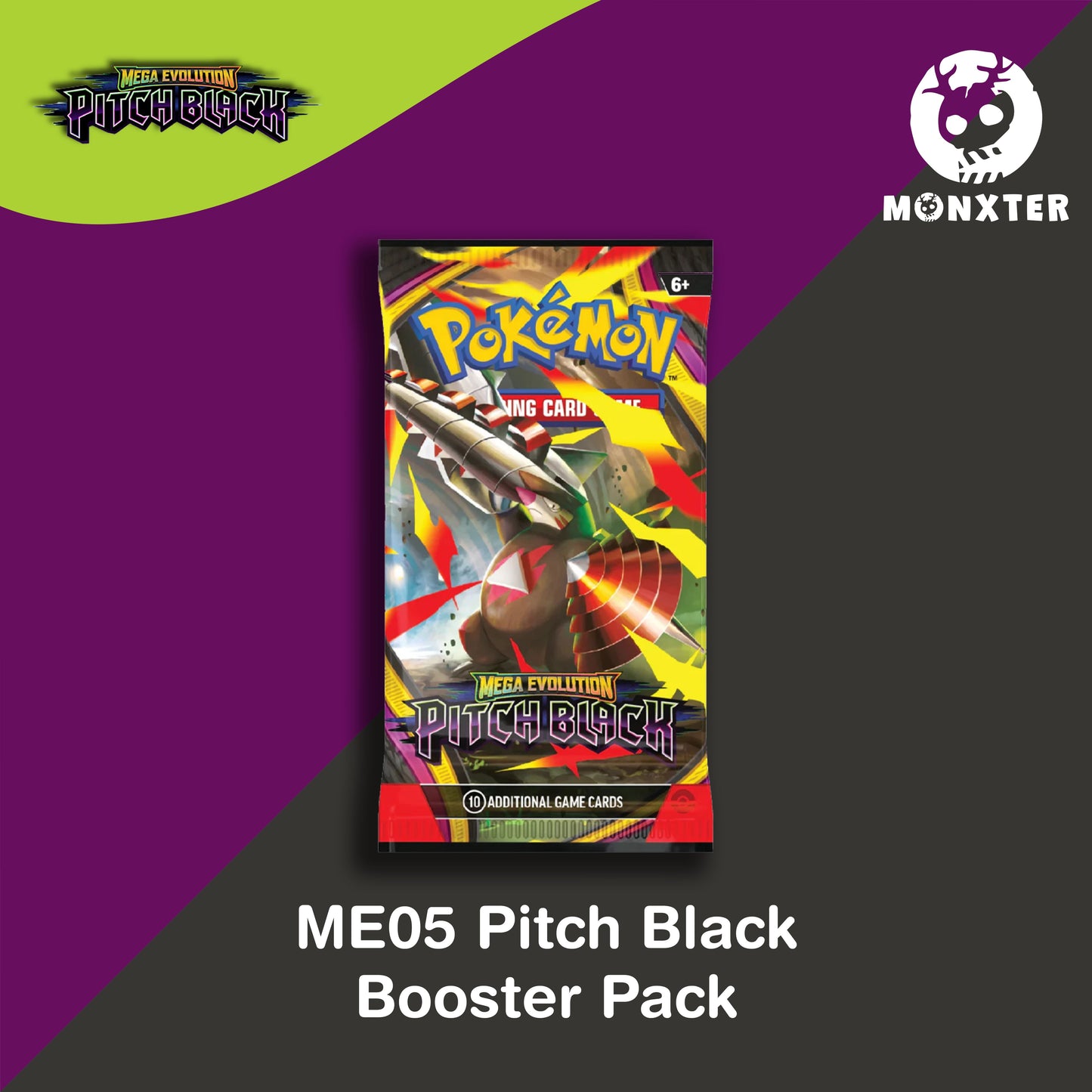 Pokémon TCG - ME05 Pitch Black Booster Pack
