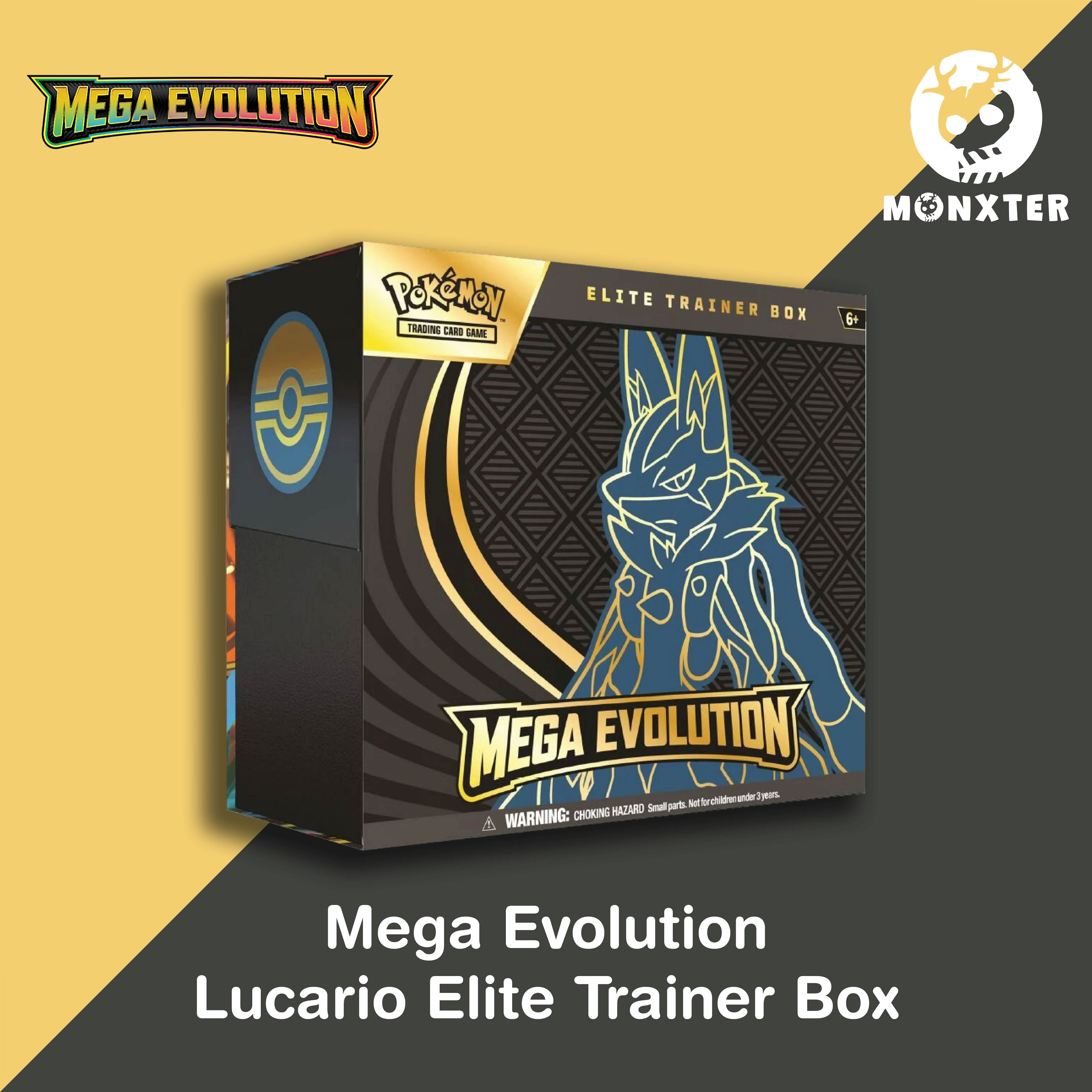 Pokémon TCG: Mega Evolution Lucario EliteTrainer Box – Desk Monxter