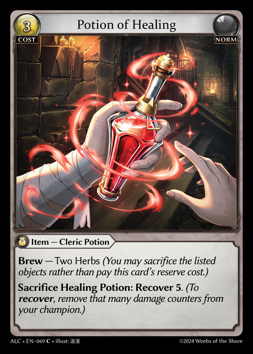 Potion of Healing - Alchemical Revolution - C Norm