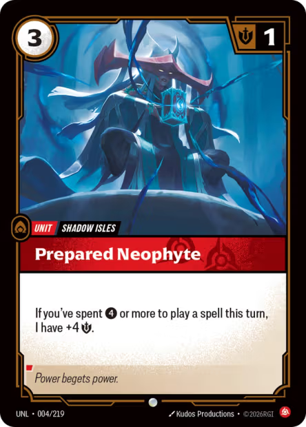 Prepared Neophyte - 004/219 - C Fury