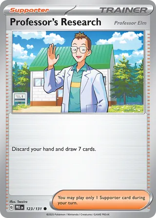 Professor's Research - 123/131 - Prismatic Evolutions