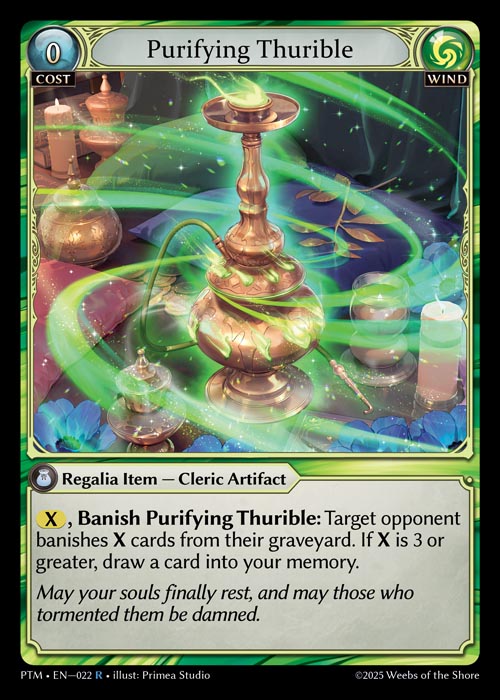 Purifying Thurible - Phantom Monarchs