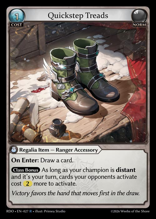 Quickstep Treads - Radiant Origins - R Norm